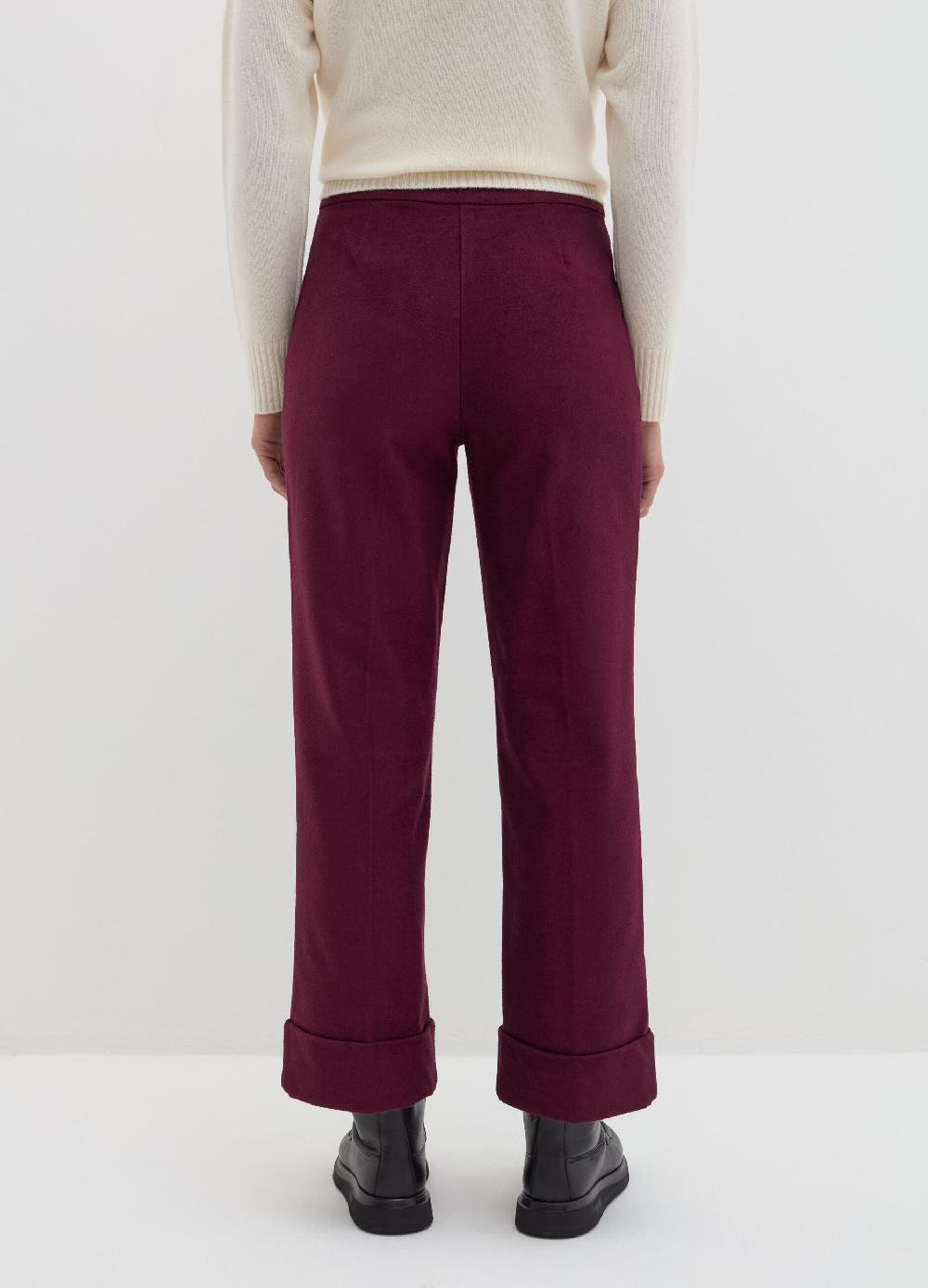 Stefanel Pantalone crop in twill stretch Trasporto libero internazionale