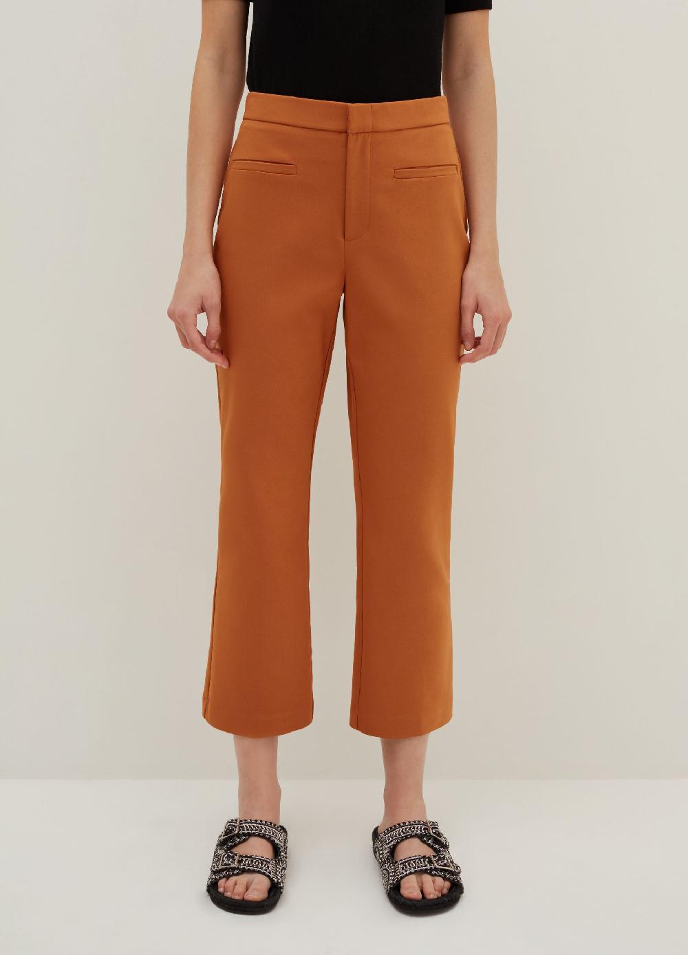 Stefanel Pantalone crop flare In vendita