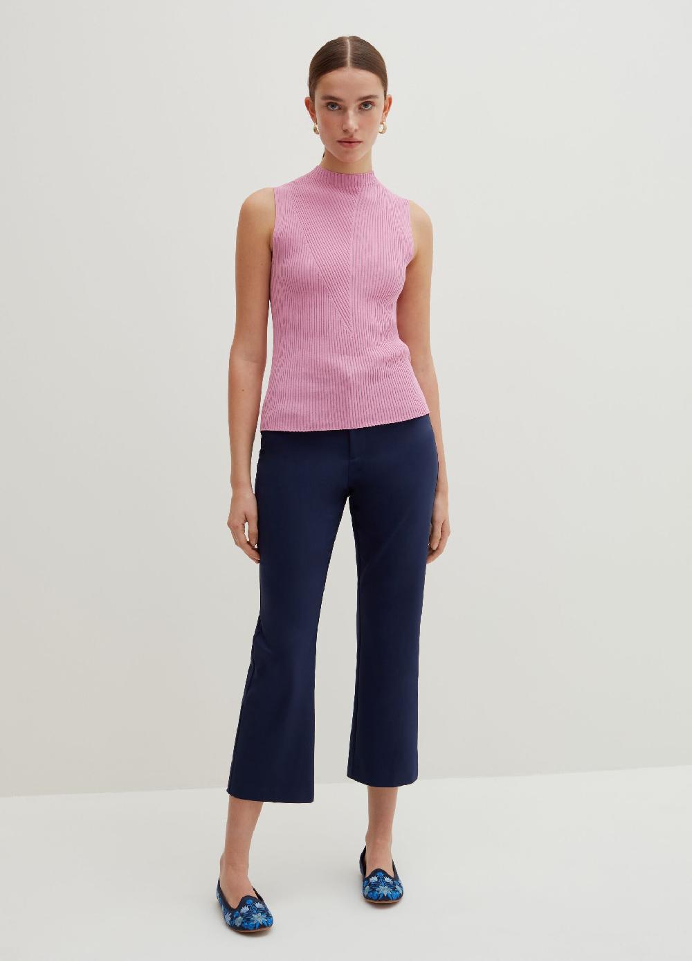 Stefanel Pantalone crop flare 50% di sconto per tempo limitato