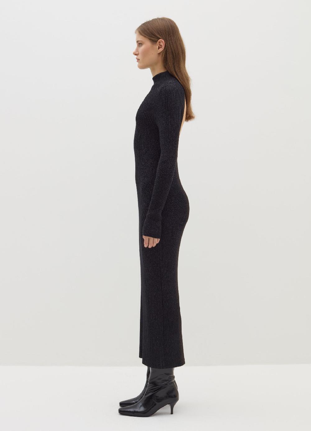 Stefanel Vestito a tubo in lurex con dettaglio cut out 2025
