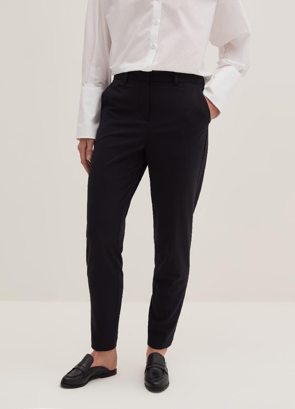 Stefanel Pantalone a sigaretta in gabardina stretch Promozione