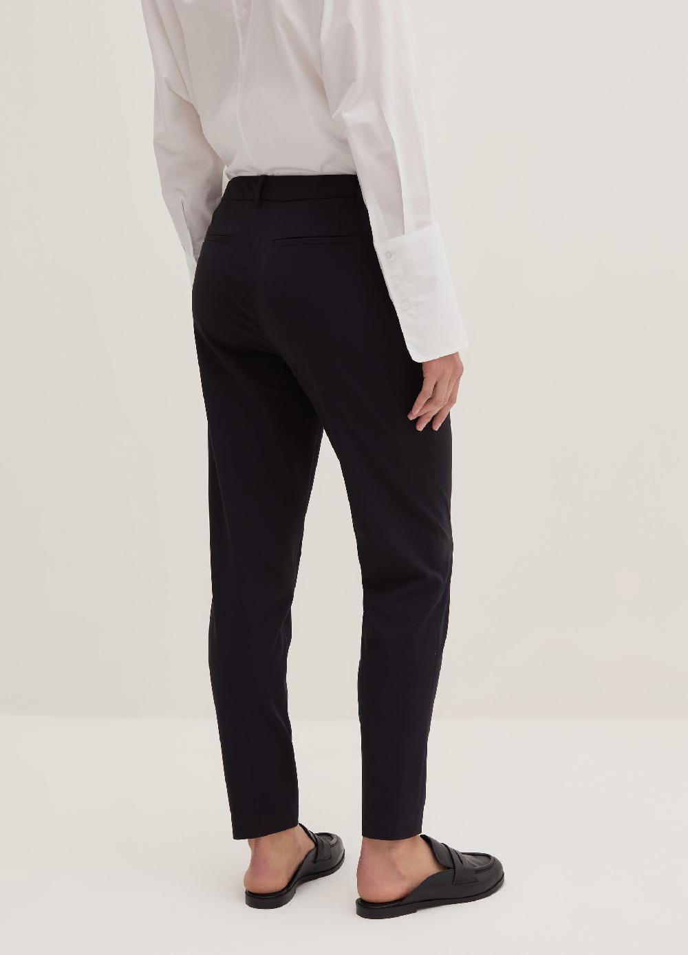 Stefanel Pantalone a sigaretta in gabardina stretch Promozione