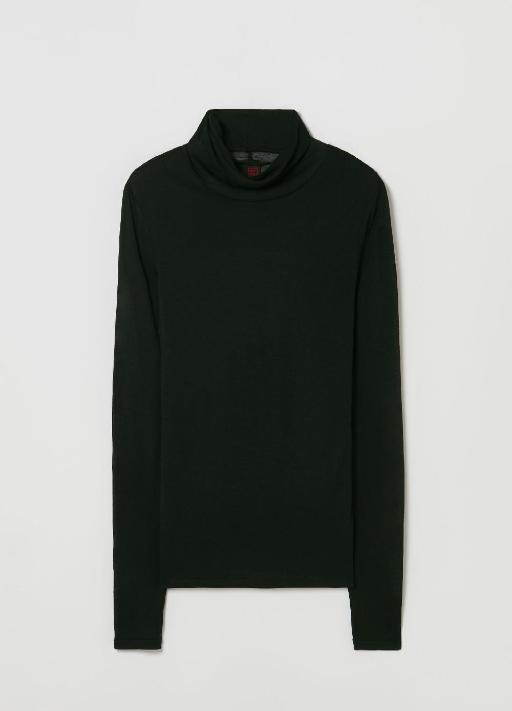 Stefanel T-shirt a maniche lunghe con collo alto Pezzi Unici