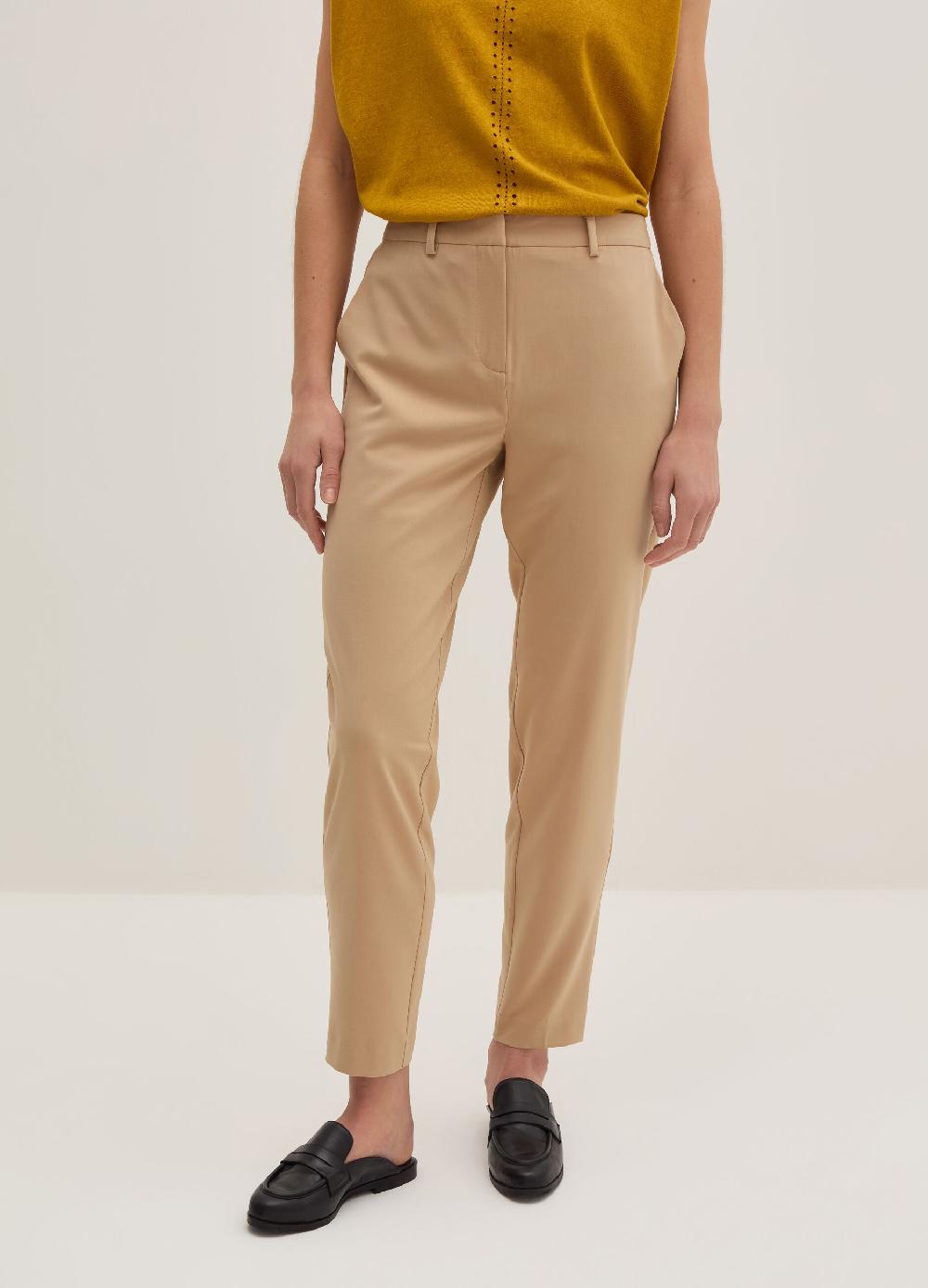 Stefanel Pantalone a sigaretta in gabardina stretch Soddisfazione Garantita