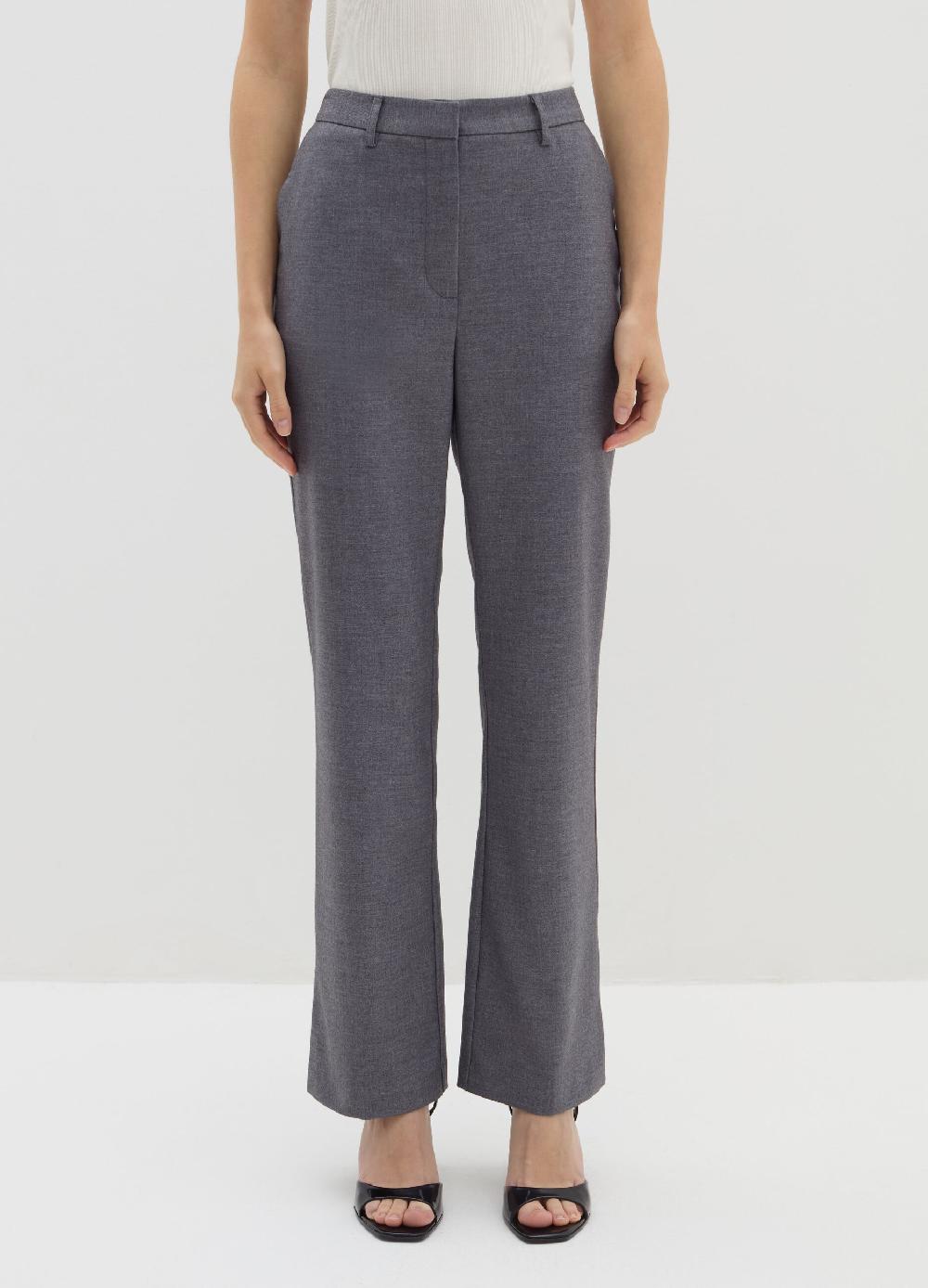 Stefanel Pantalone flare fit in flanella Promozione Limitata