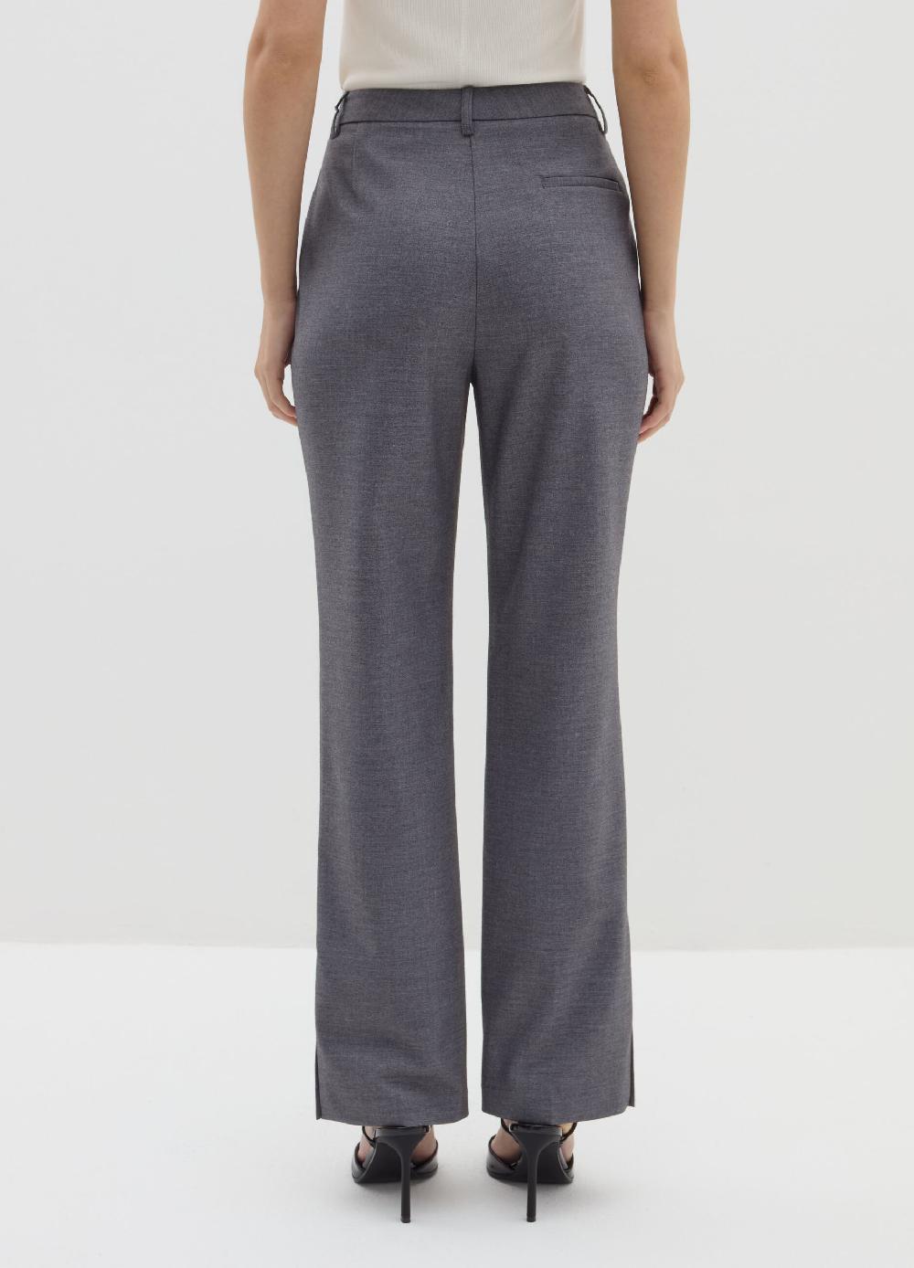 Stefanel Pantalone flare fit in flanella Promozione Limitata