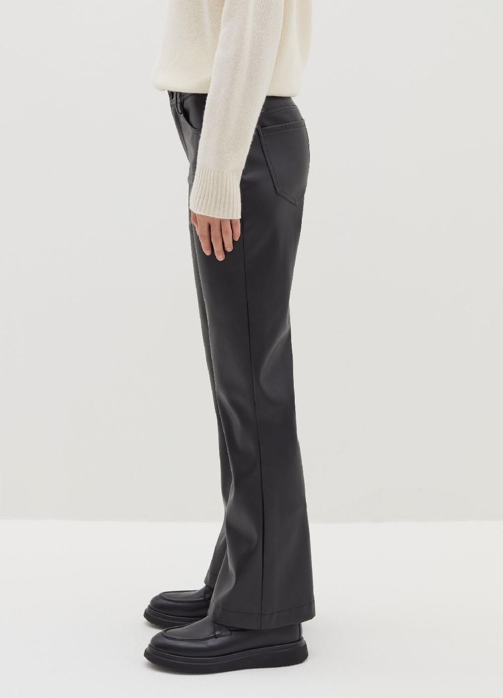 Stefanel Pantalone straight fit effetto lucido Convenienza