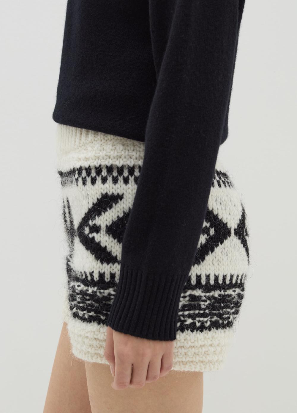 Stefanel Shorts in stoppino con motivo jacquard Novità