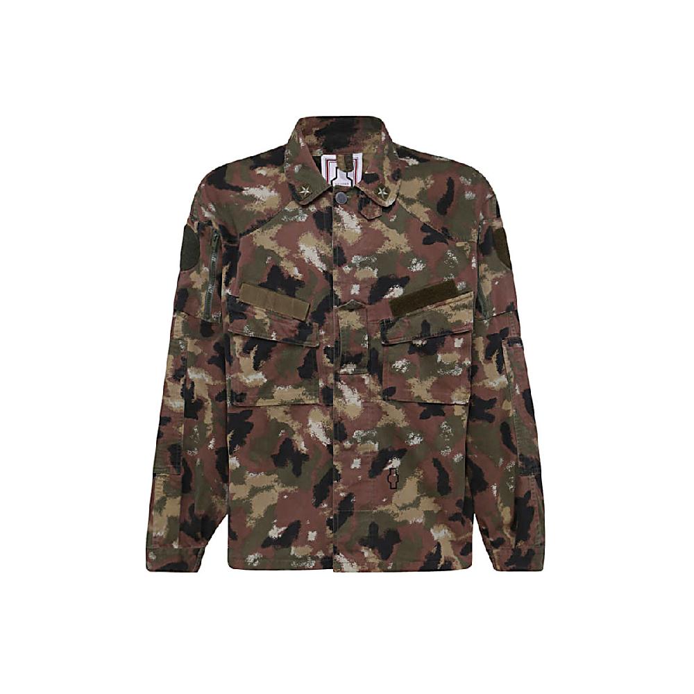 Stories Milano SHIRT JACKET CAMOUFLAGE – STRIPE BLACK Nuovo