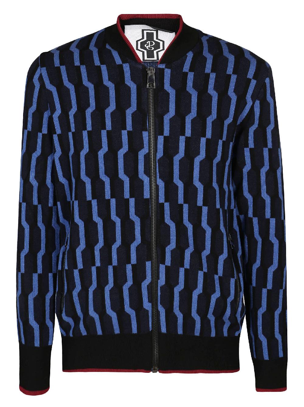 Stories Milano BOMBER ZIP – MONOGRAM OBSESSION – OCEAN Novità