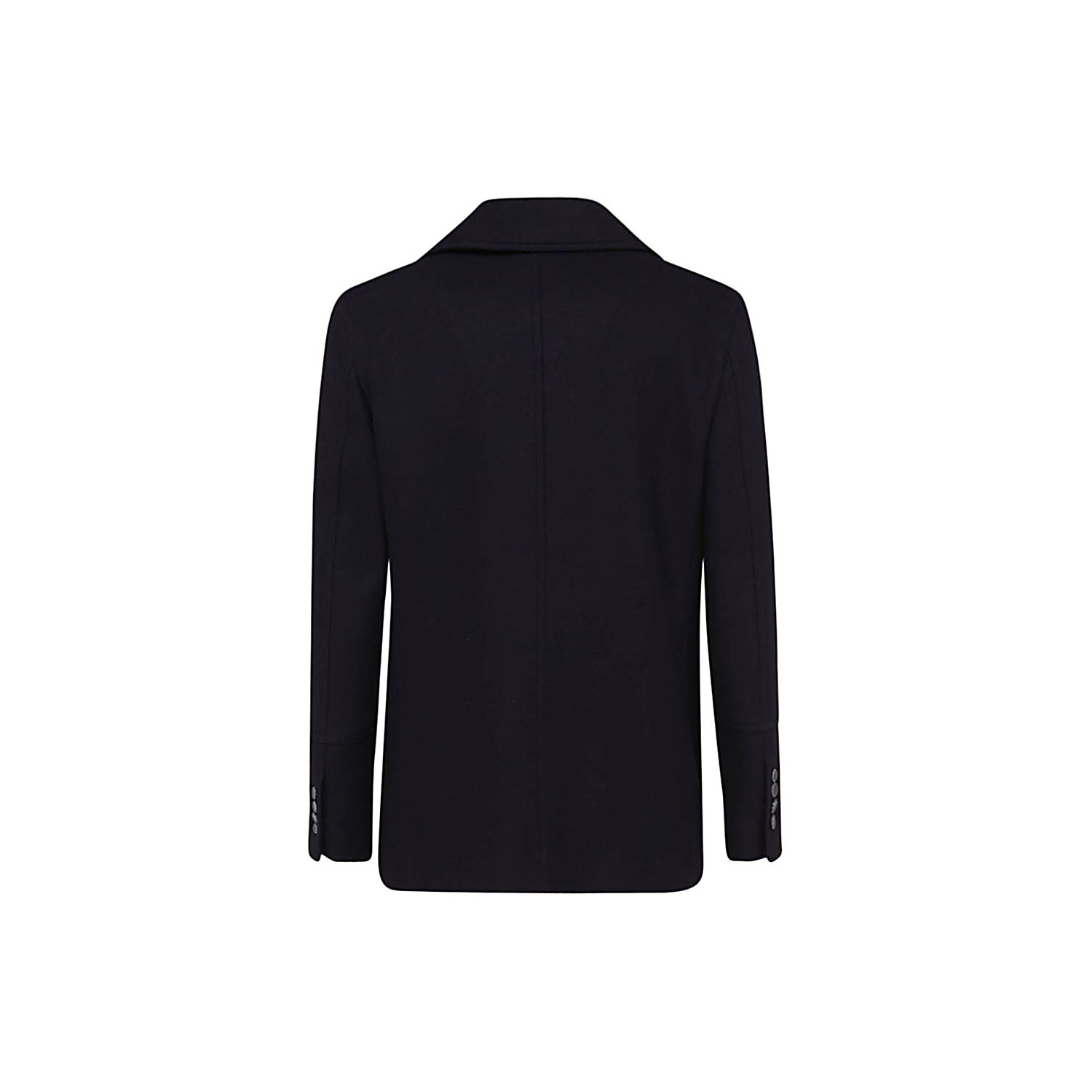 Stories Milano BLUE WOOL DOUBLE BREASTED BLAZER Presa