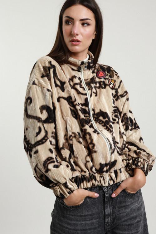 Susy Mix Bomber in Ciniglia Italia