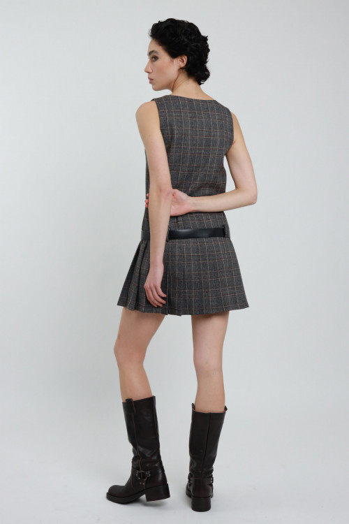 Susy Mix Abito Principe di Galles Moda