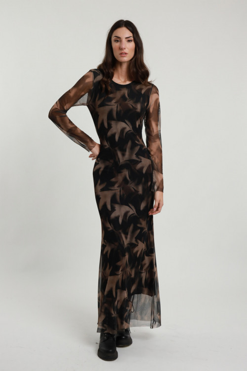Susy Mix Abito Lungo Tulle Negozi Online