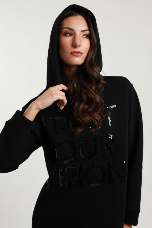 Susy Mix Abito Felpa "Trust Your Vision" Shopping Online