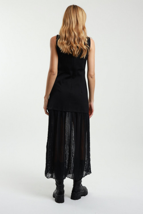 Susy Mix Abito con Gonna in Pizzo Outlet