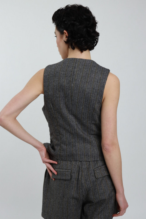 Susy Mix Gilet Spigato Offerte speciali