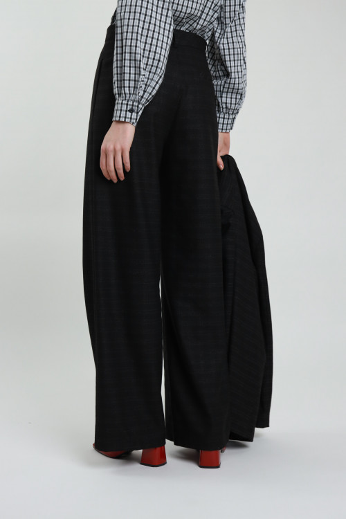 Susy Mix Pantalone Dritto Check Qualità Garantita