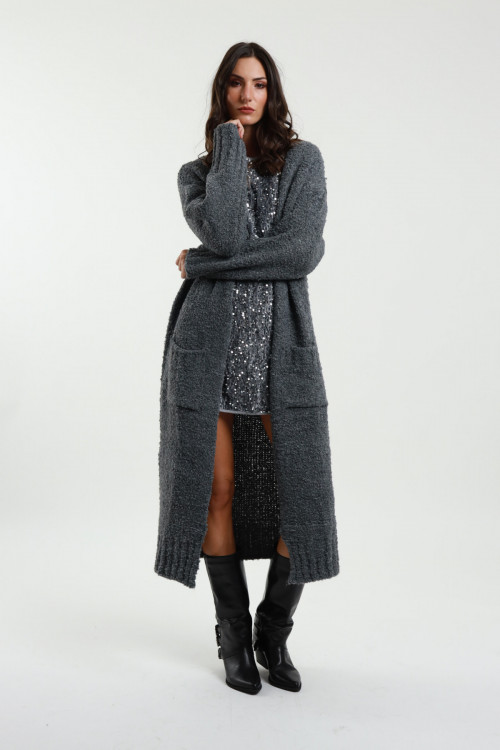 Susy Mix Cappotto In Maglia Fino Al -60%