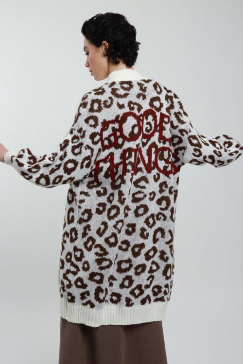 Susy Mix Cardigan Maculato "Good Things" Affare Del Giorno