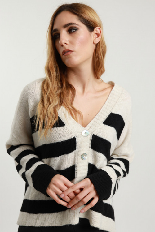 Susy Mix Cardigan Righe Saldi