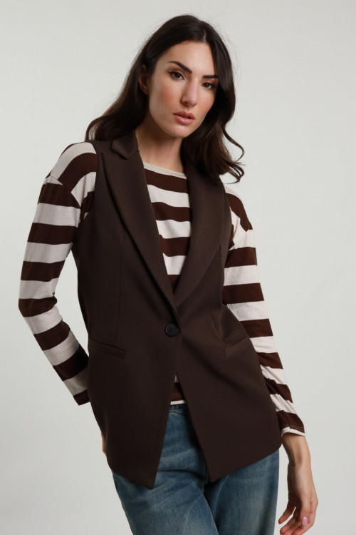 Susy Mix Gilet Lungo Italy