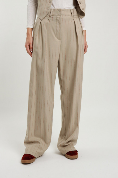 Susy Mix Pantalone Gessato 2025
