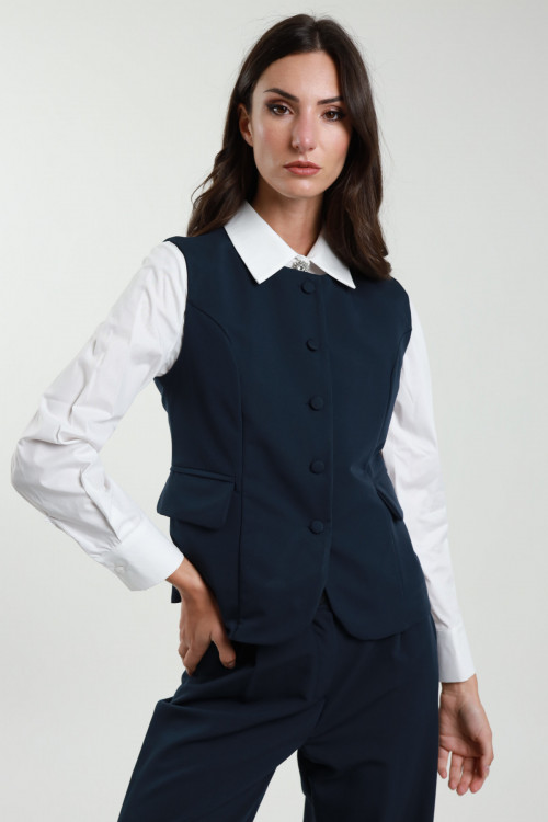 Susy Mix Gilet e Pantaloni Consegna Veloce
