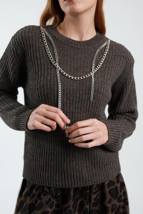 Susy Mix Maglione con Catena Italia