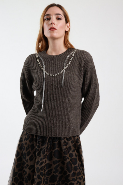 Susy Mix Maglione con Catena Italia