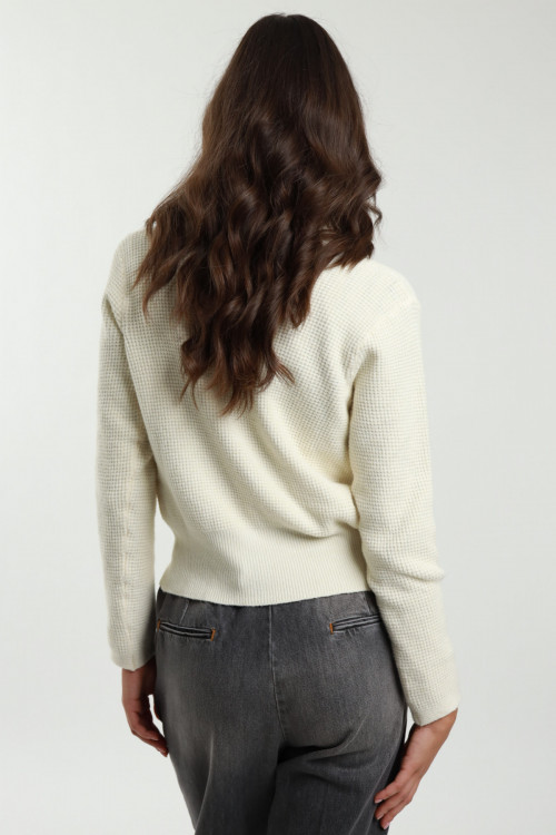 Susy Mix Cardigan Bottoni Gioiello Economico