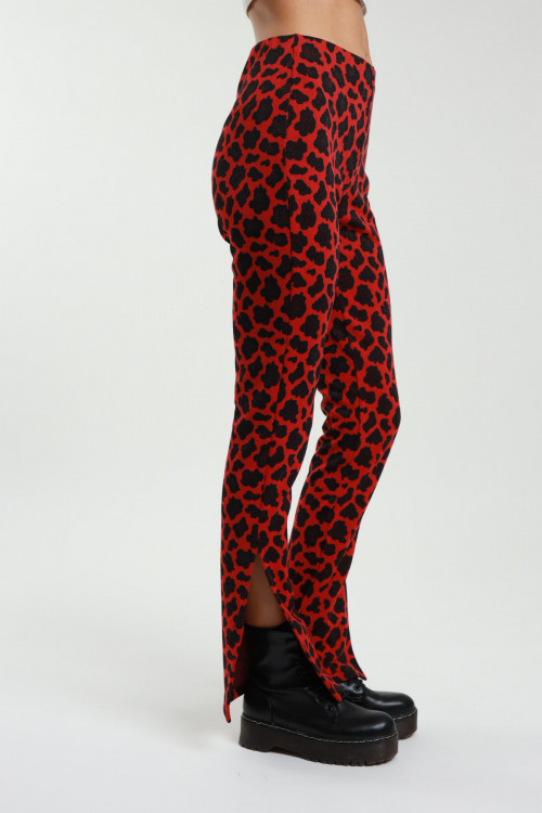 Susy Mix Pantaloni Trombetta Maculati Negozio