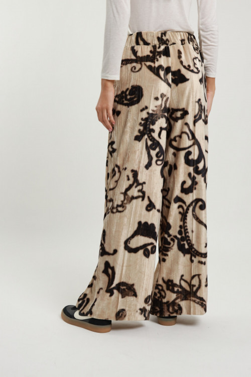 Susy Mix Pantalone in Ciniglia In Saldo