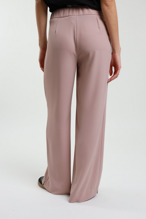 Susy Mix Pantaloni Palazzo Con Bottone Moda