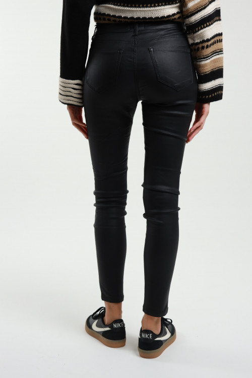 Susy Mix Jeans Skinny Spalmato In Linea