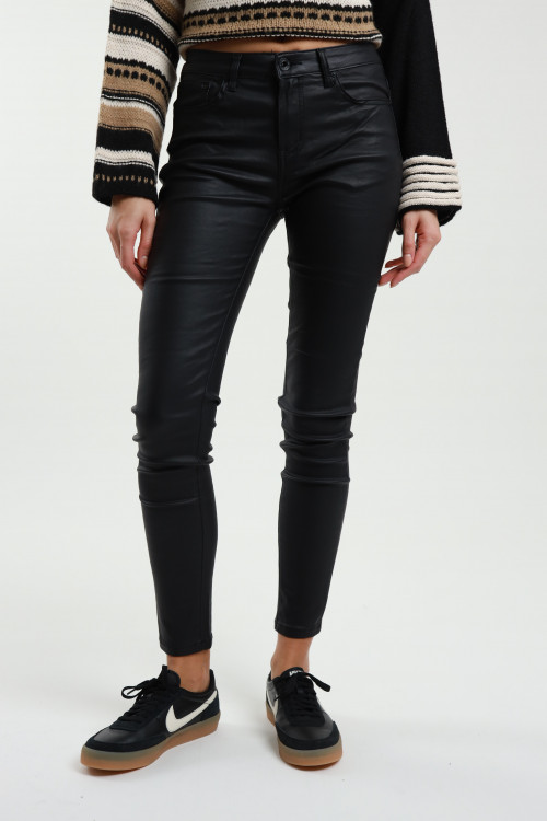 Susy Mix Jeans Skinny Spalmato In Linea