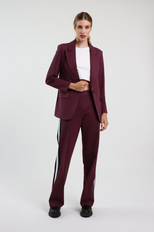 Susy Mix Pantalone Banda Laterale Soddisfazione Garantita