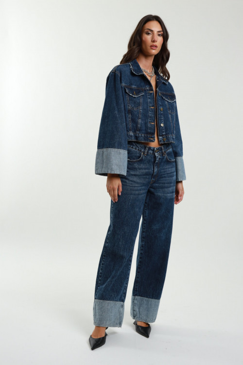 Susy Mix Jeans Gamba Larga Fino Al -60%