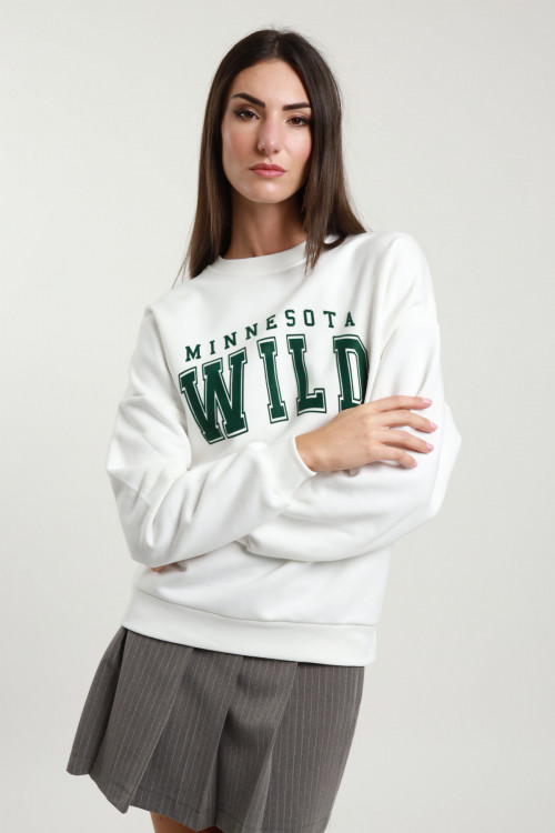 Susy Mix Felpa Girocollo Minnesota Sconto