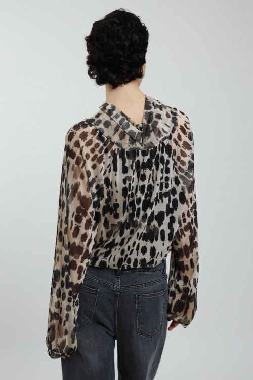 Susy Mix Blusa Cut-Out in Fantasia ACQUISTA ORA