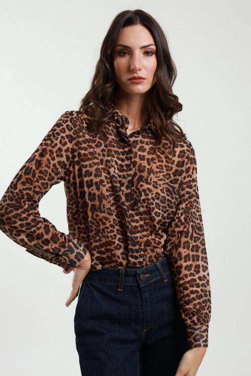 Susy Mix Camicia Maculata Fino al 50% di sconto