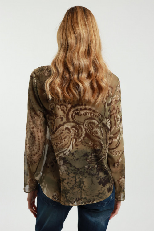 Susy Mix Blusa Scollo V Fantasia Only for today