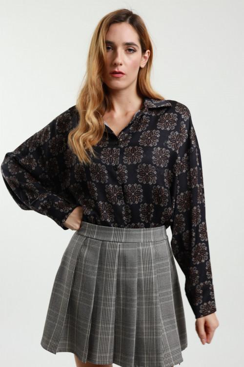 Susy Mix Camicia Over Damascata Offerta speciale della fabbrica
