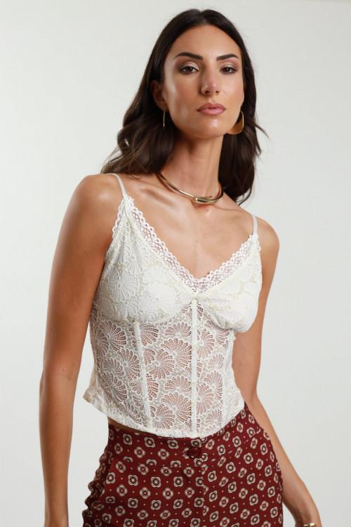 Susy Mix Top in Pizzo I Più Venduti
