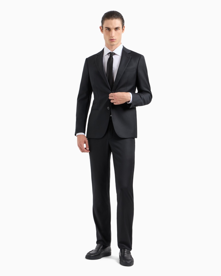 The world of armani CAMICIA CLASSICA REGULAR FIT IN COTONE Fino al 60% di sconto