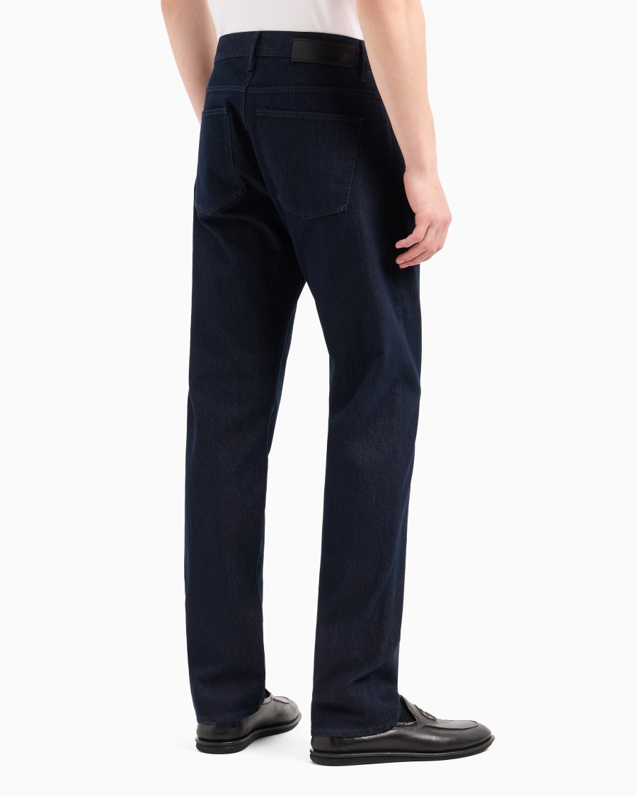 The world of armani PANTALONE 5 TASCHE REGULAR FIT IN COTONE STRETCH Fino al 55% di sconto