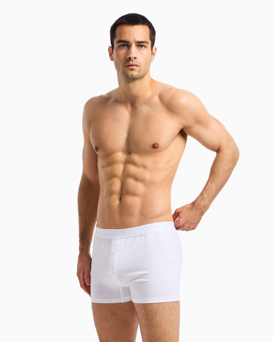 The world of armani BOXER IN JERSEY DI COTONE 2025