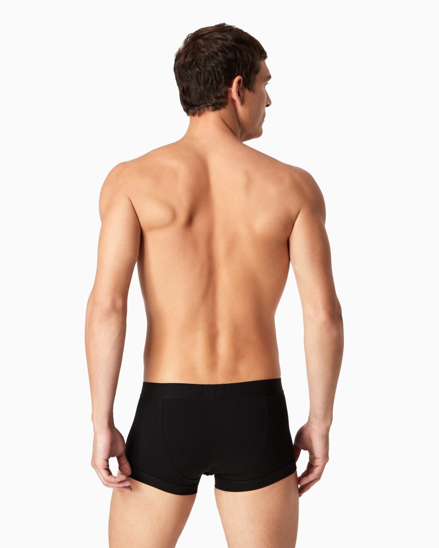 The world of armani PACK DUE BOXER IN COTONE ELASTICIZZATO Negozi Online