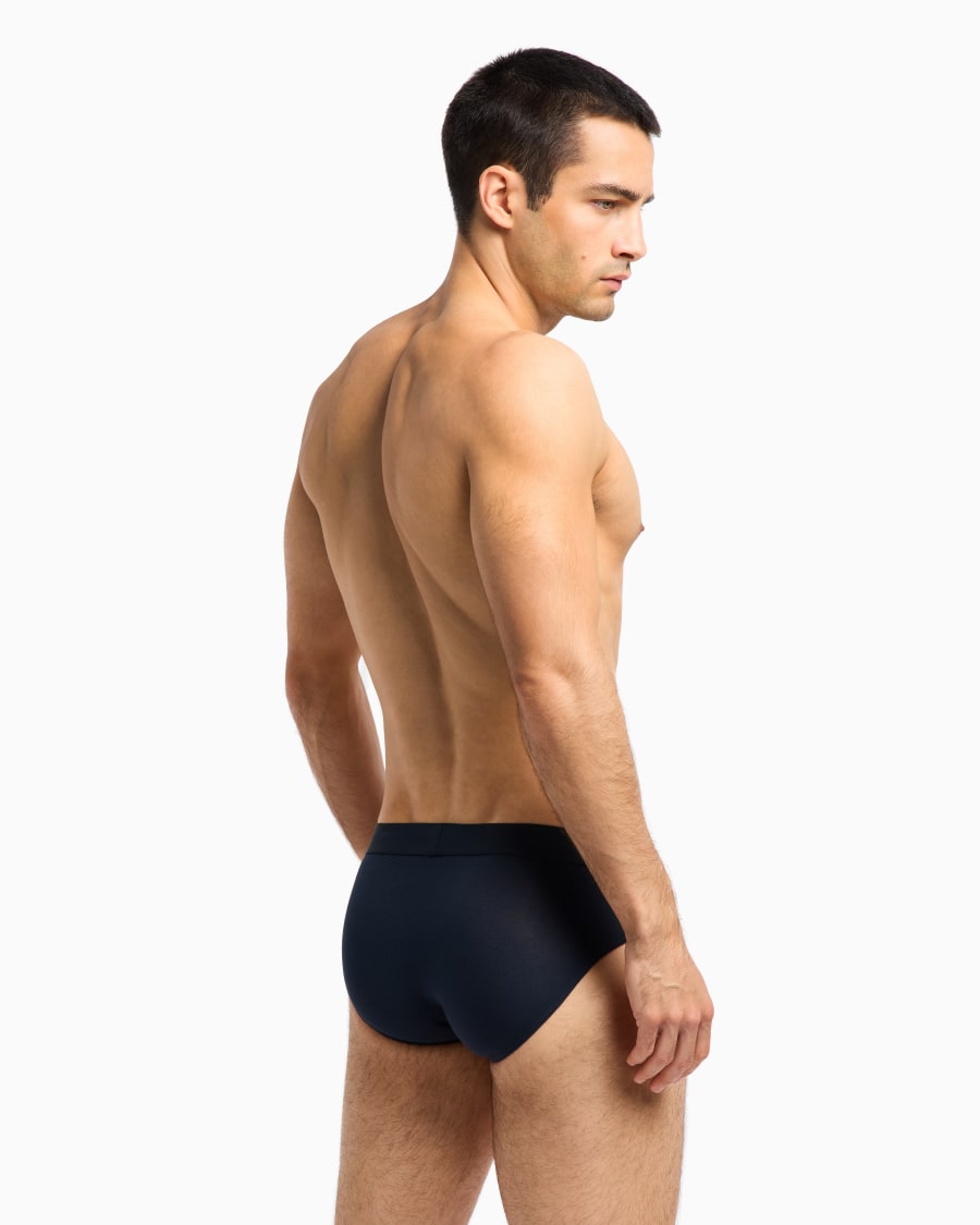 The world of armani SLIP IN JERSEY STRETCH CON BANDA LOGATA Prezzo Ridotto
