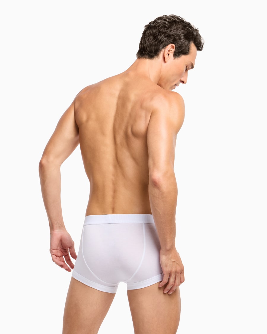 The world of armani PACK TRE BOXER IN JERSEY STRETCH Sottocosto